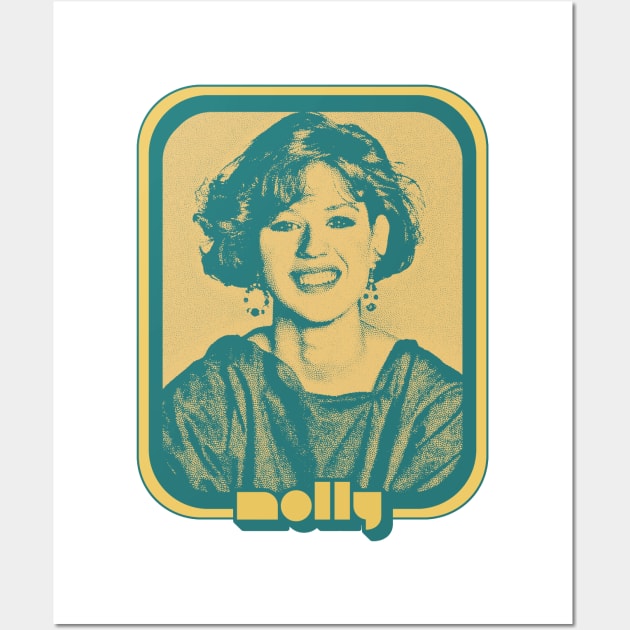 Molly Ringwald // 80s Styled Retro Graphic Design Wall Art by DankFutura